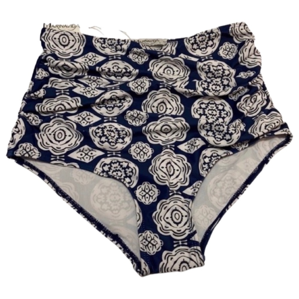 Marinavida women's swimwear bottom with touching at the front. Size: S.